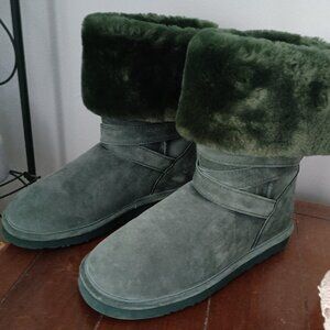 LaMO Suede Mid Calf Winter Boots Stain Resistant